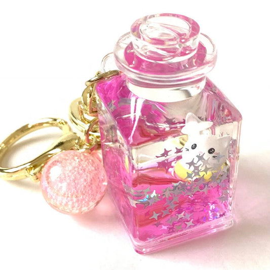 Kitty Floaty Key Charm