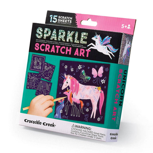 Sparkle Scratch Art - Unicorn
