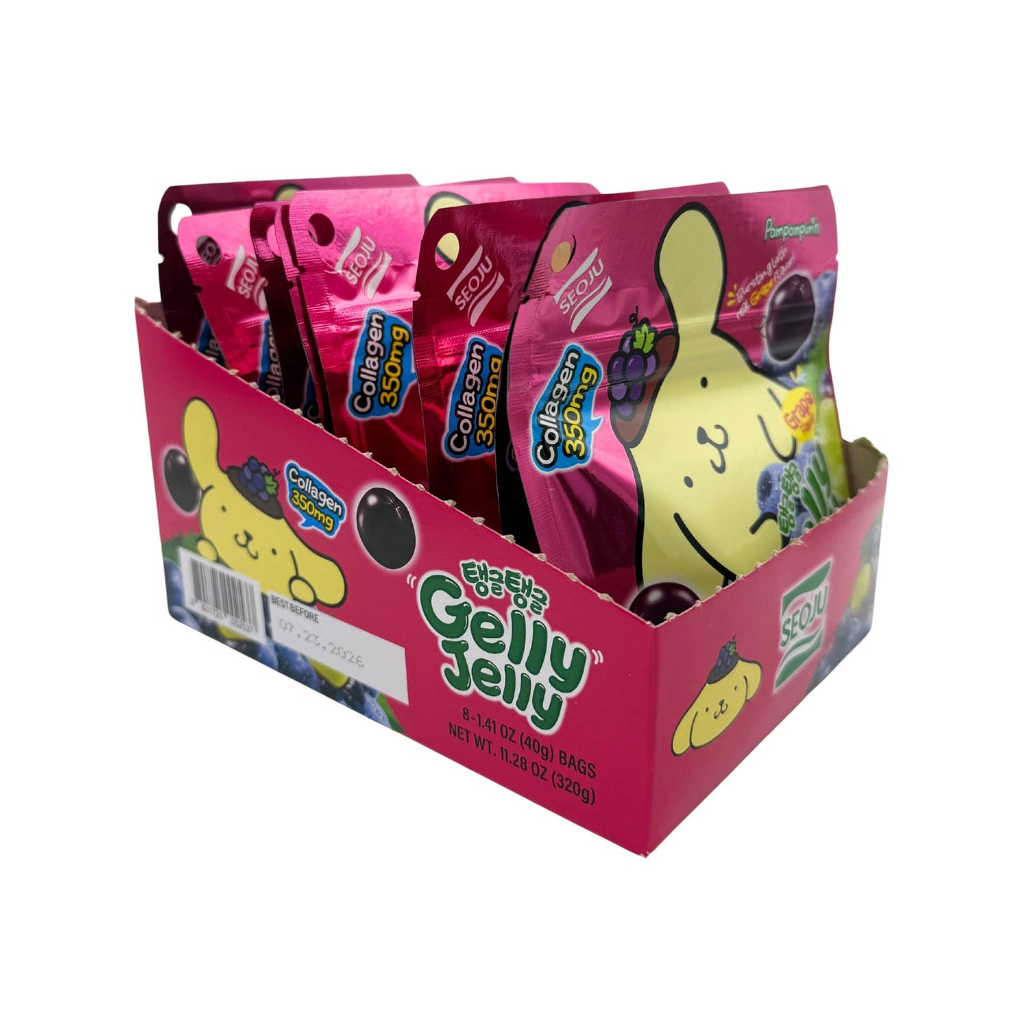Limited Import - Sanrio Gelly Jelly Grape 1.41oz, 8ct