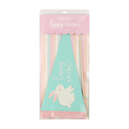Hoppy Easter Felt Pennant Banner