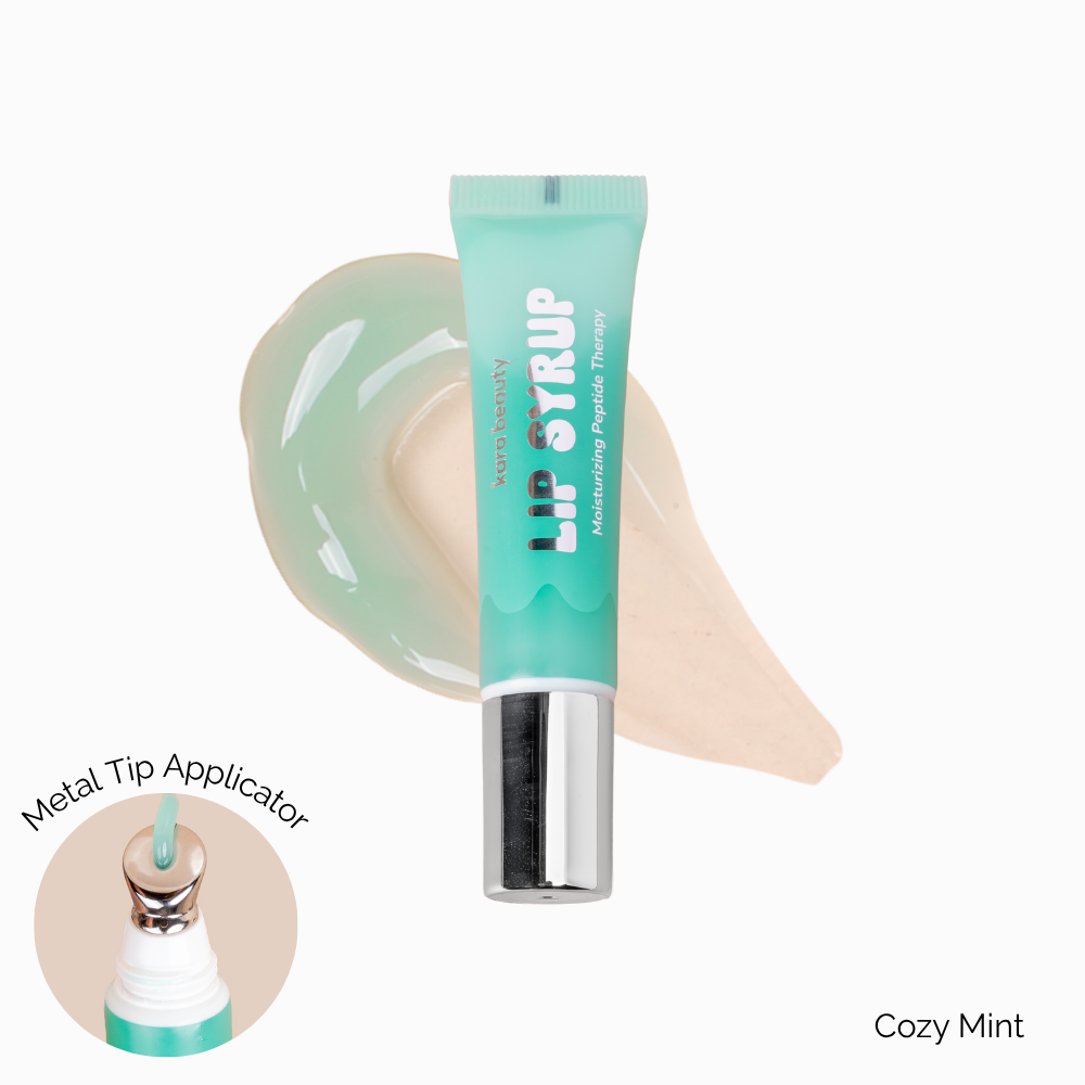 Lip Syrup Moisturizing Peptide Therapy Lip Gloss Cozy Mint