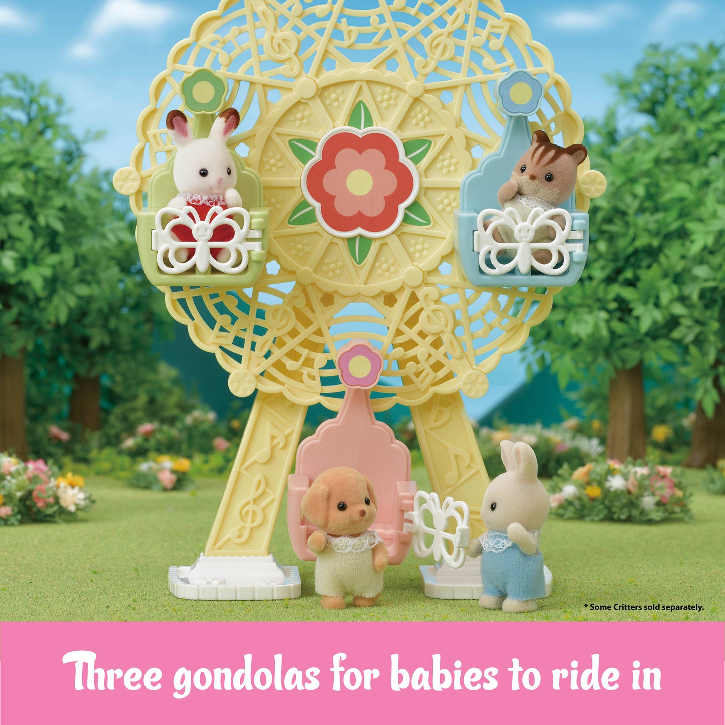 Calico Critters Baby Ferris Wheel, Dollhouse Playset