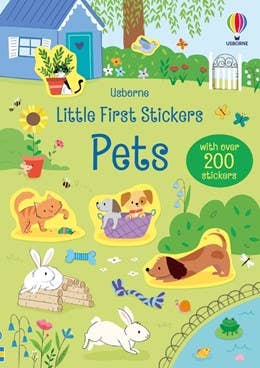 Little First Stickers Pets : Usborne
