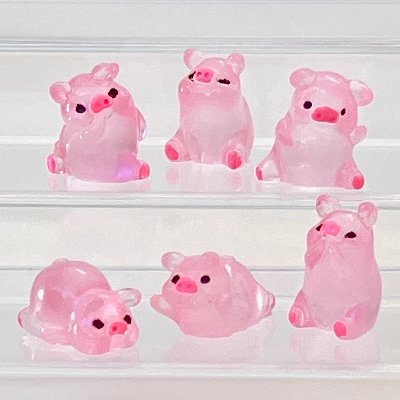 71913 Pink Piggy Miniature Figurines-50