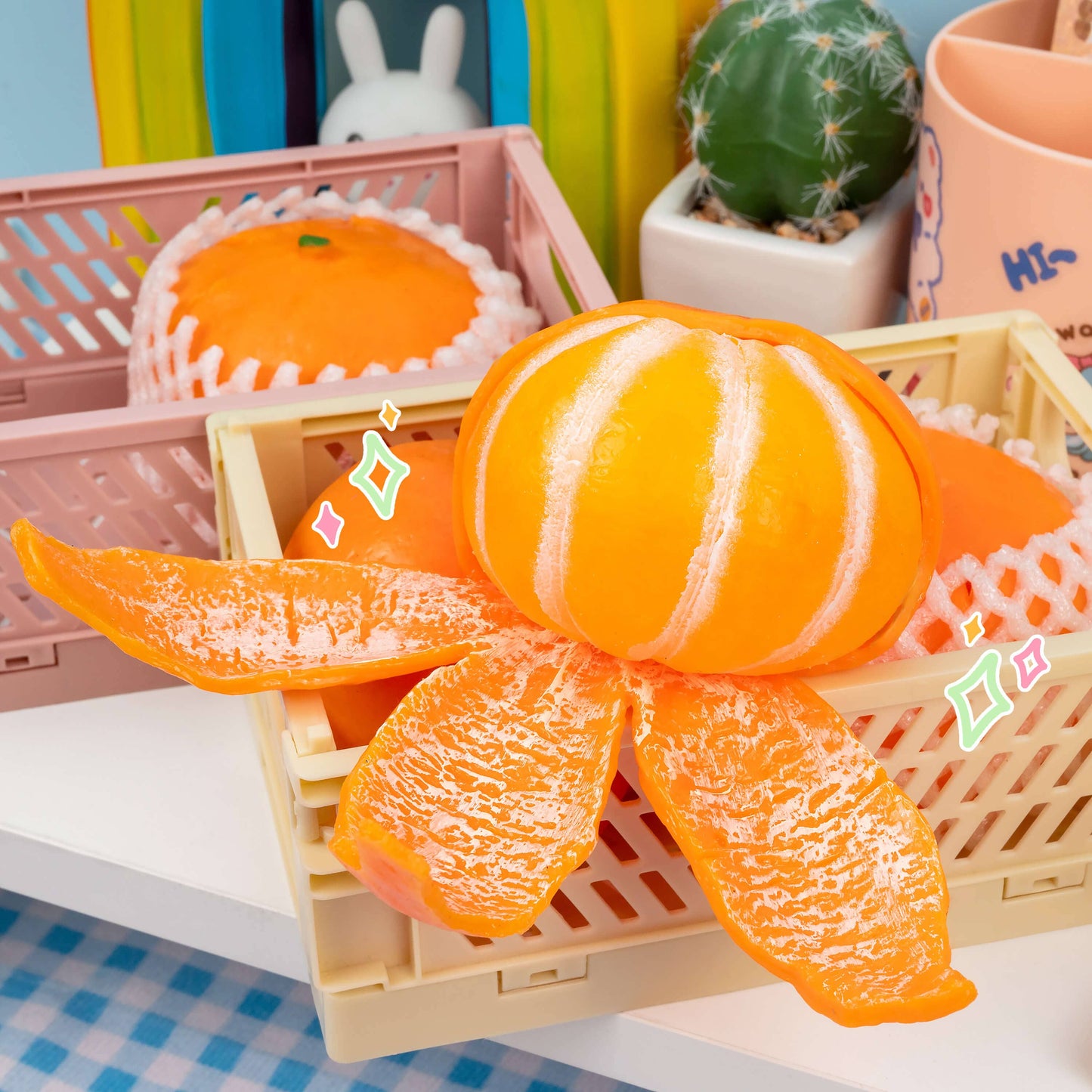 Tangerine Cutie Peeling Fidget Sensory Toy (9pcs/case)