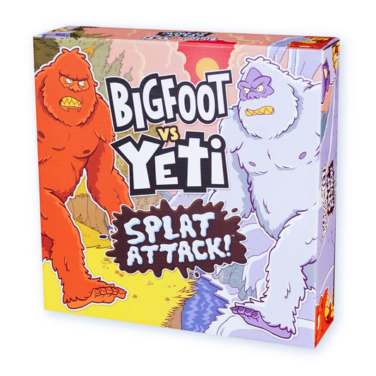 Bigfoot vs. Yeti: Splat Attack! Launching Action Board Game