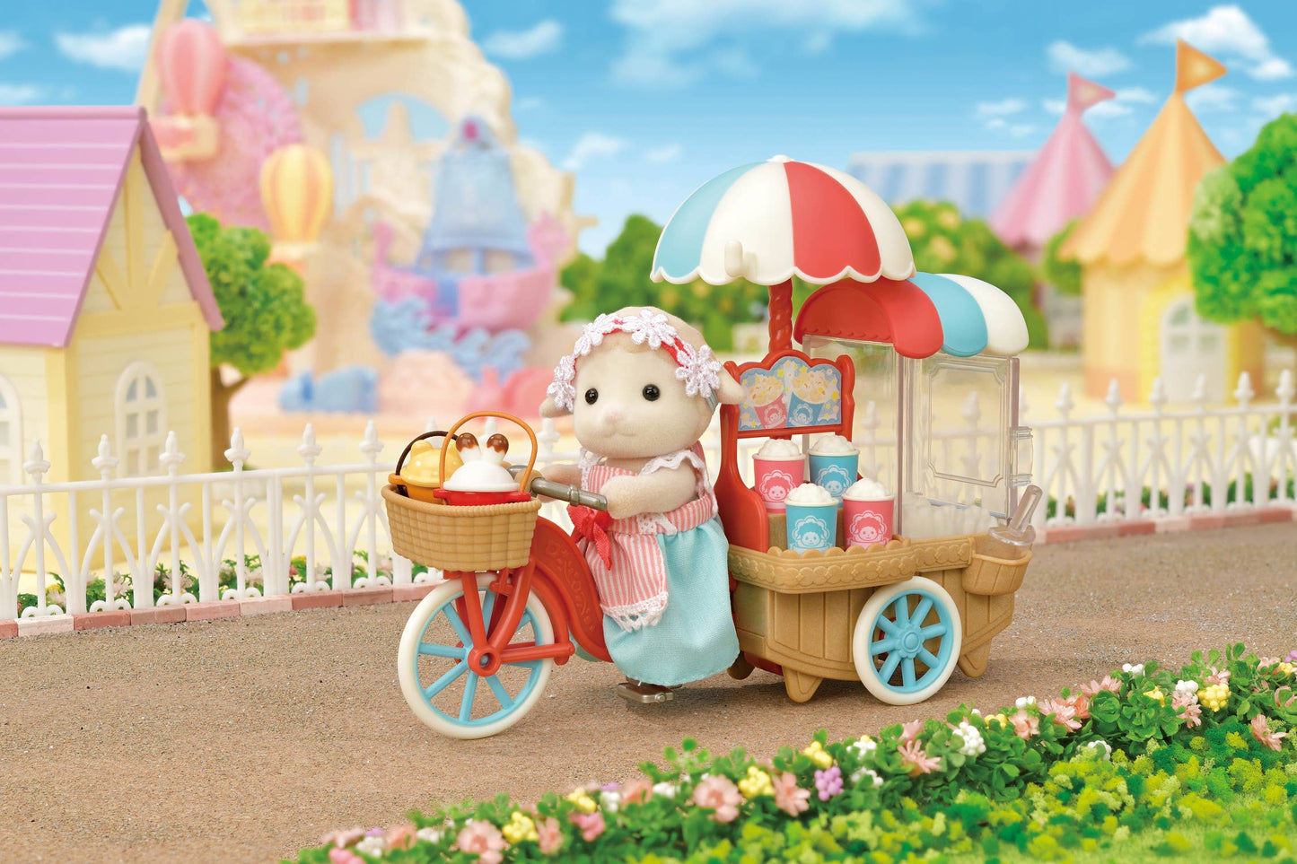 Calico Critters Popcorn Trike, Dollhouse Playset