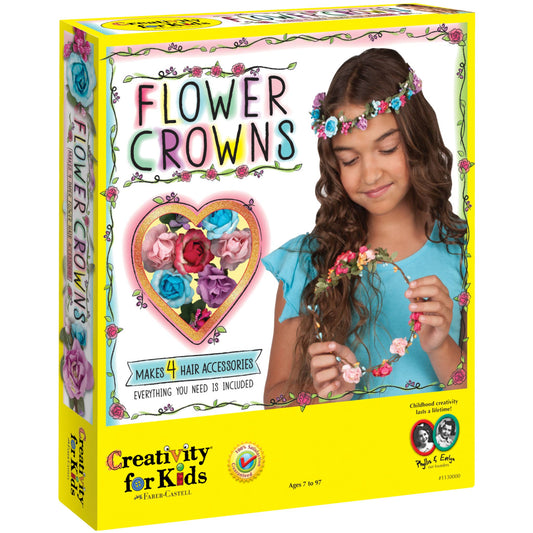 Create Your Own Flower Crowns DIY Craft Kit for Kids
