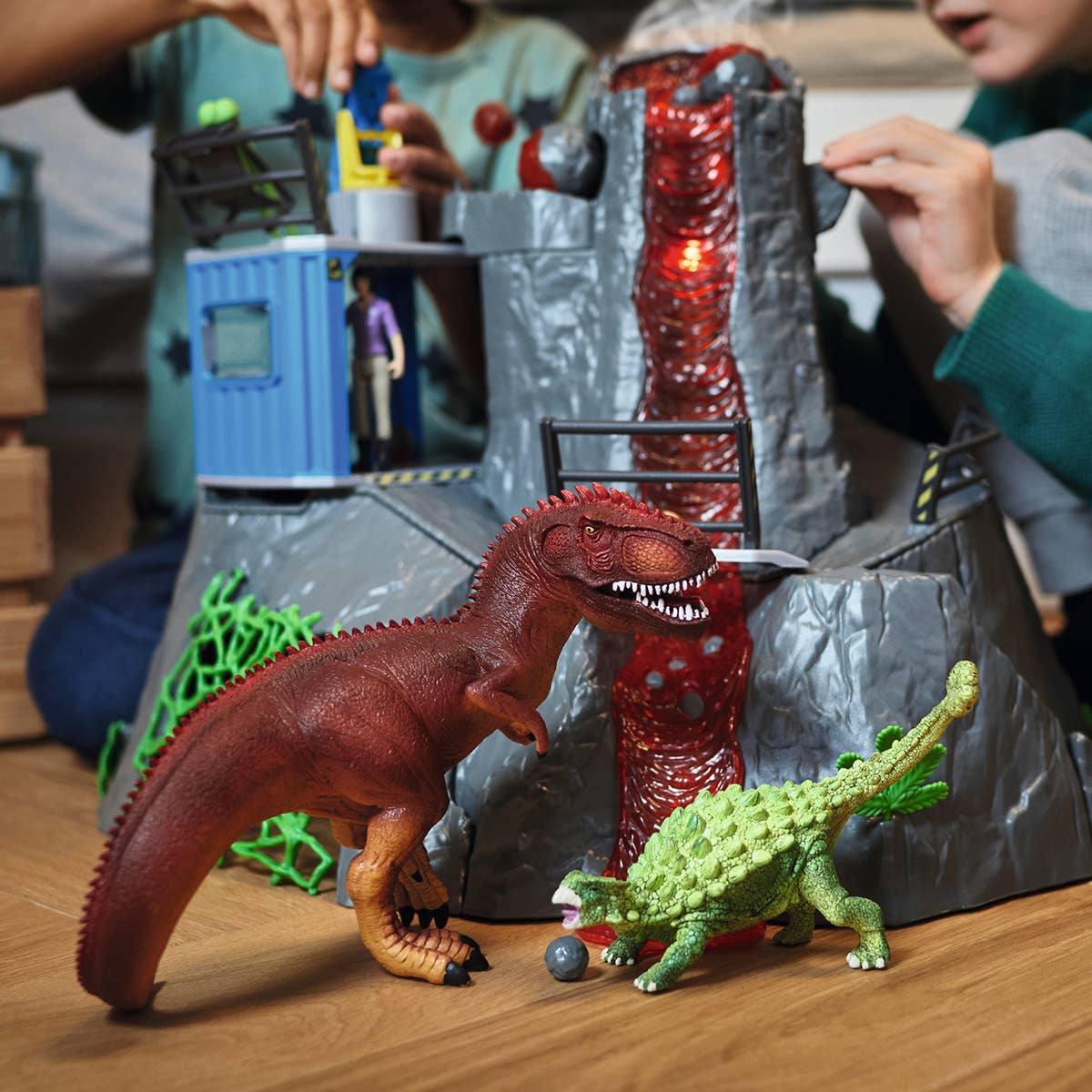 Volcano Expedition Base Camp Dinosaur Playset