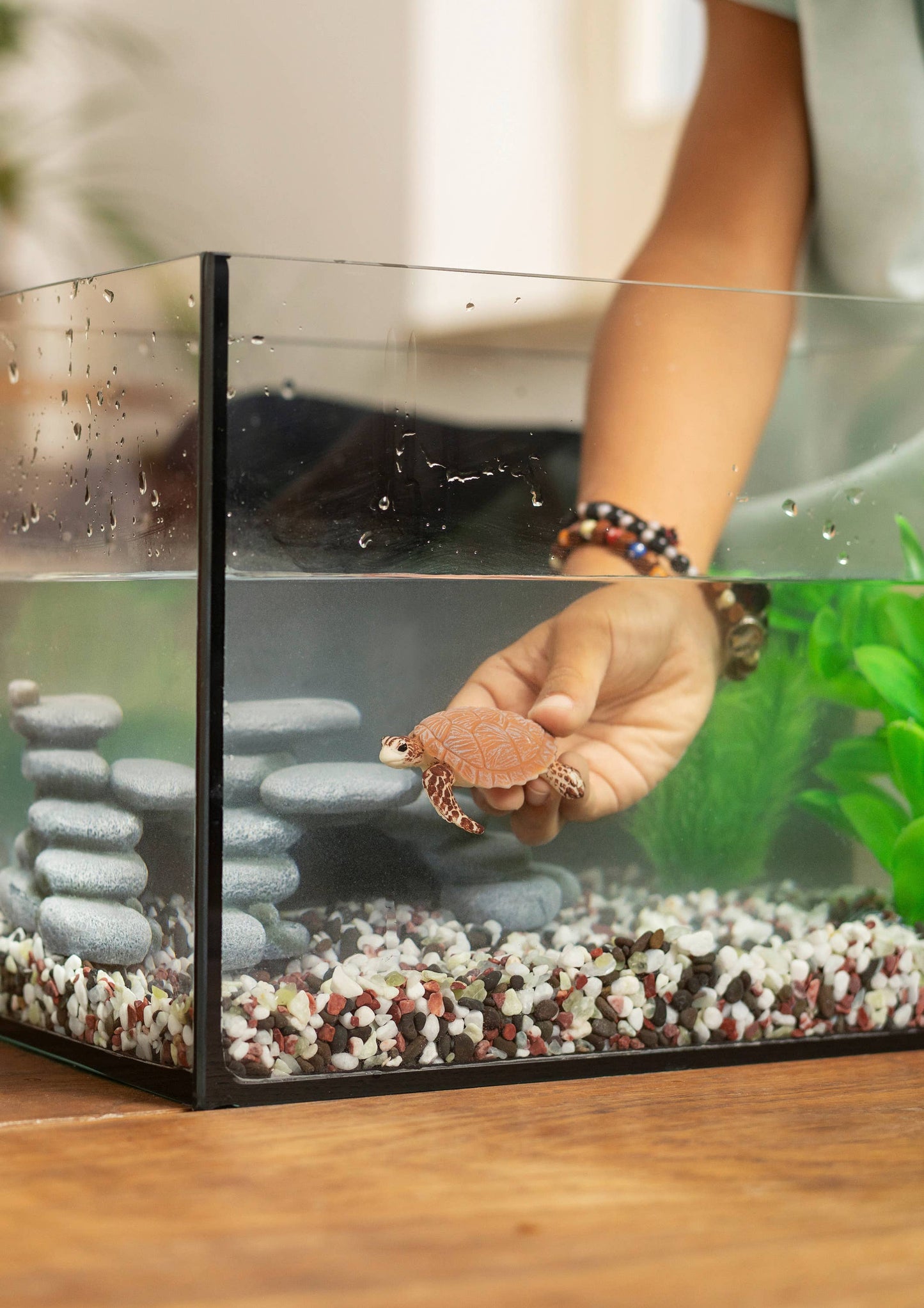 Hawskbill Sea Turtle Ocean Animal Toy