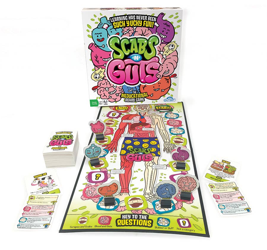 Scabs 'N' Guts - The Gross & Fascinating Medical Trivia Game