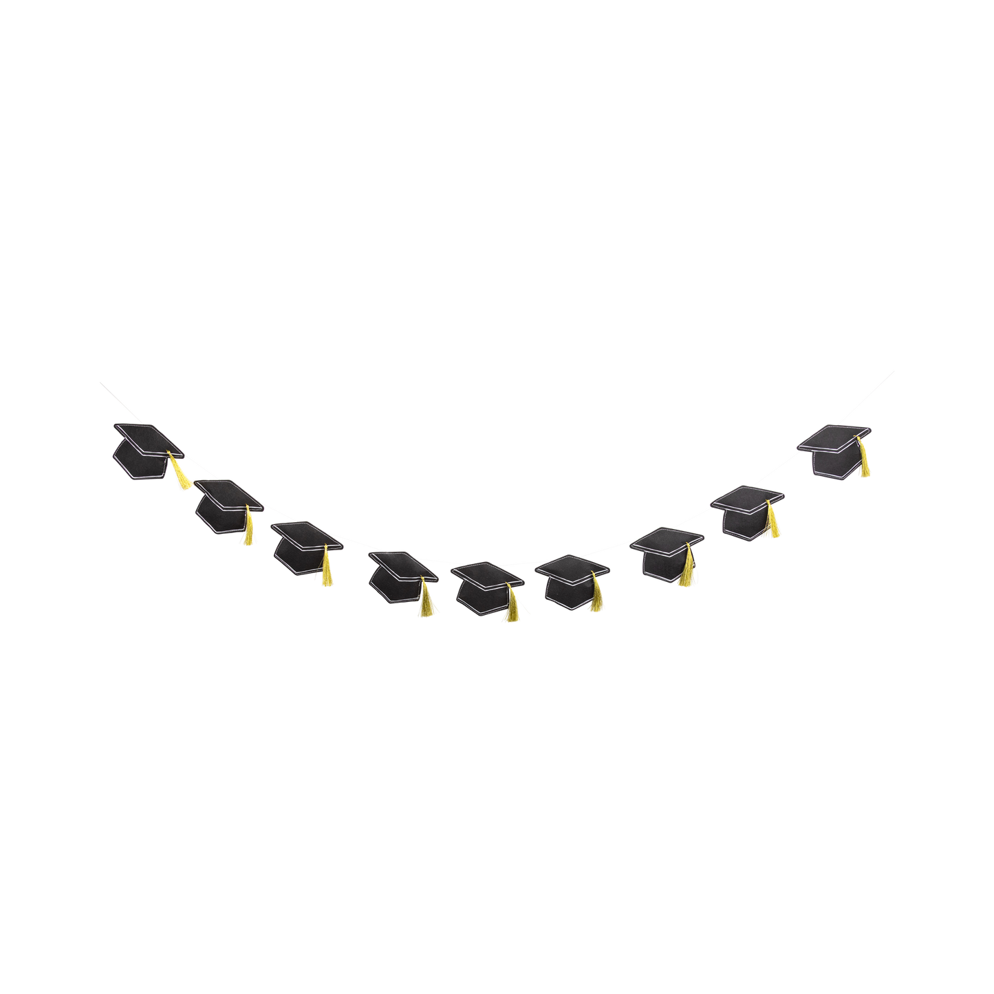 PLHB469 - Puffy Felt Grad Hat Banner
