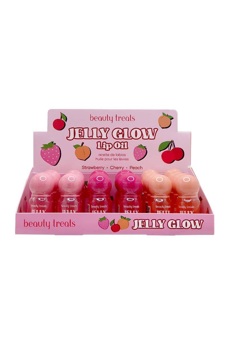 Beauty Treats 541 Jelly Glow Fruit Lip Oil - 24pcs