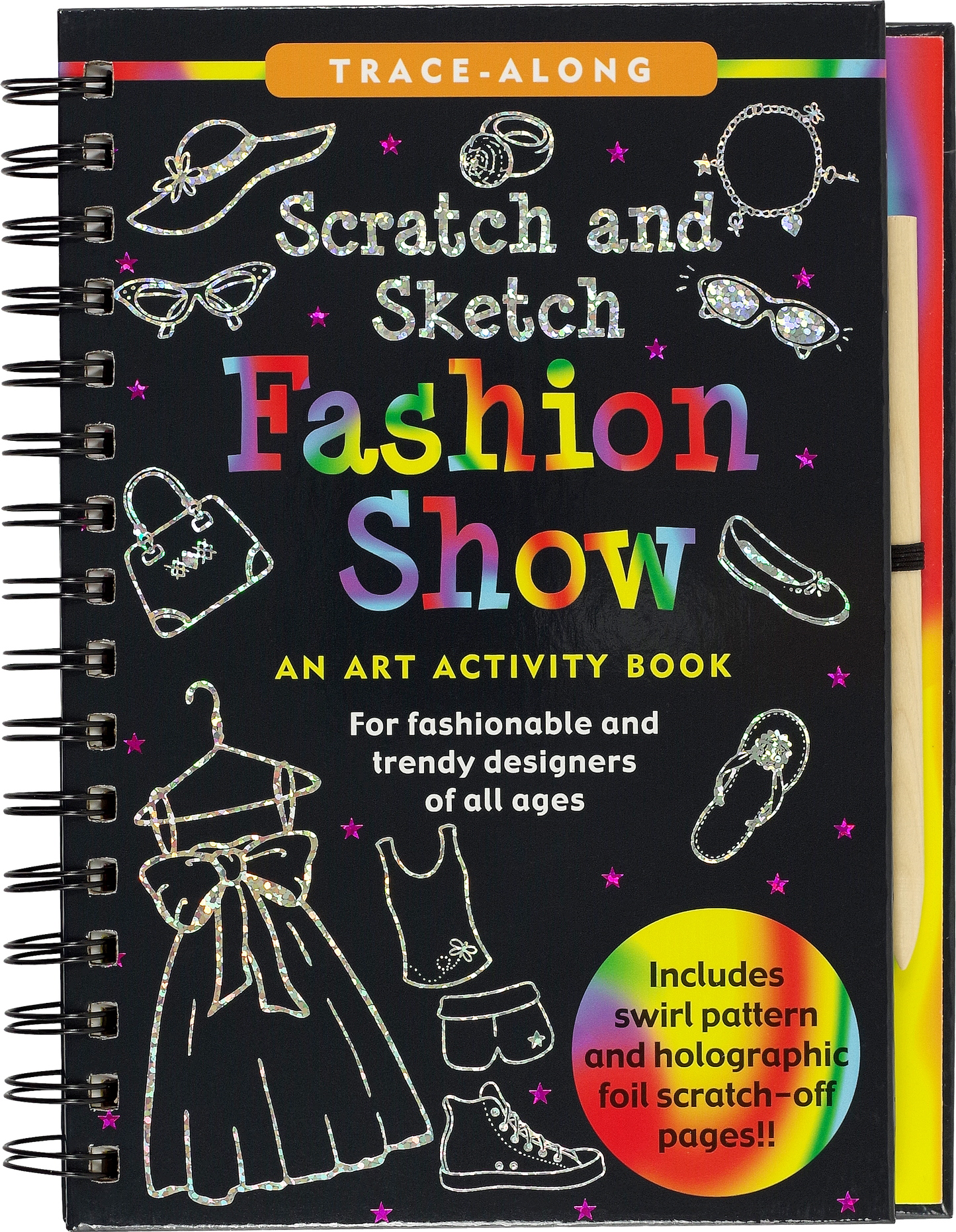 Scratch & Sketch Fashion Show (Trace Along)