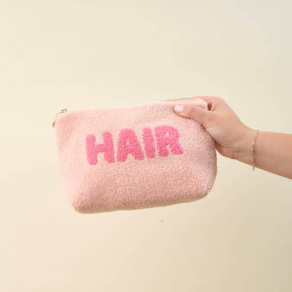 Hair Teddy Pouch