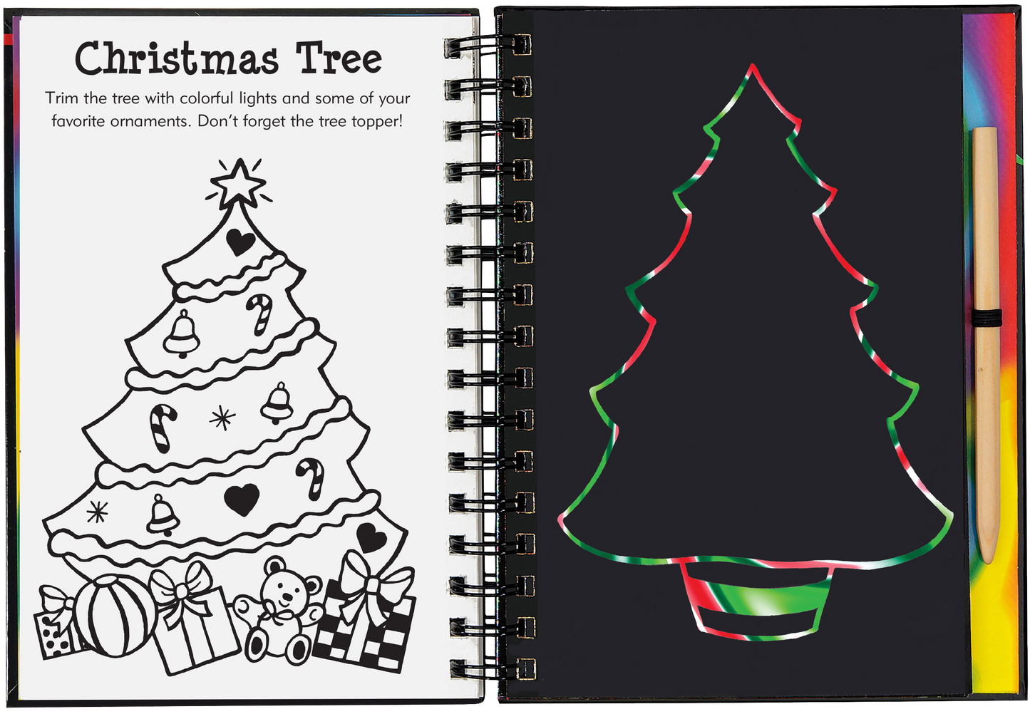 Scratch & Sketch Merry Christmas (Trace Along)