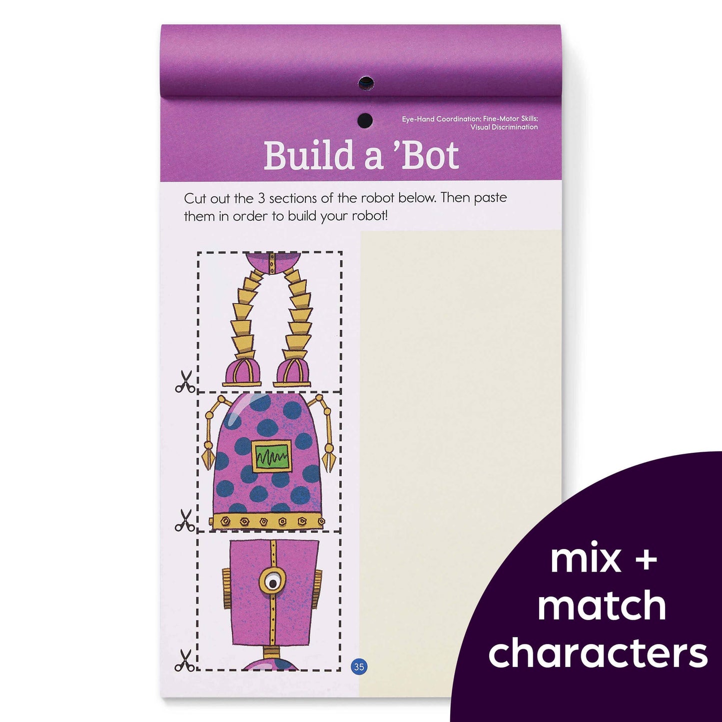Preschool Cutting and Pasting
