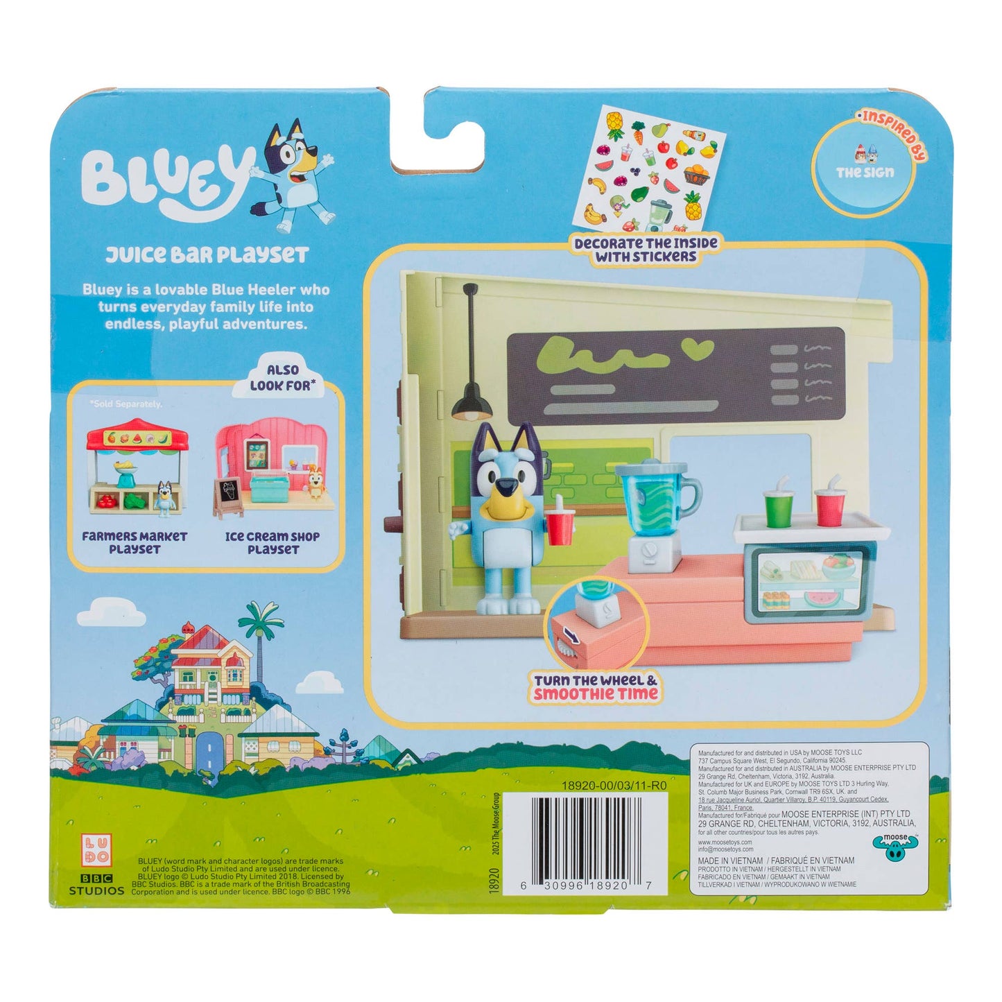Moose Toys - Bluey Mini-Figure Playsets