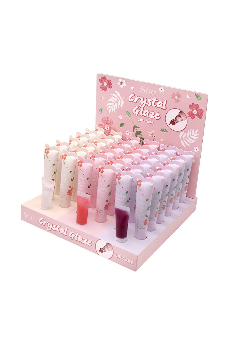 Makeup She LC1068  Crystal Glaze Lip Care - 36