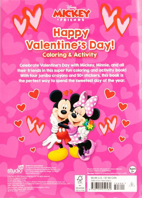 Disney Mickey Mouse: Happy Valentine's Day! by Delaney Foerster
