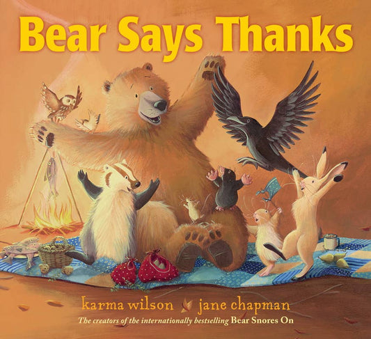 8Bear Says Thanks by Karma Wilson