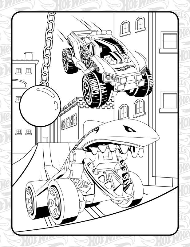 Hot Wheels: Giant Coloring Book by Mattel