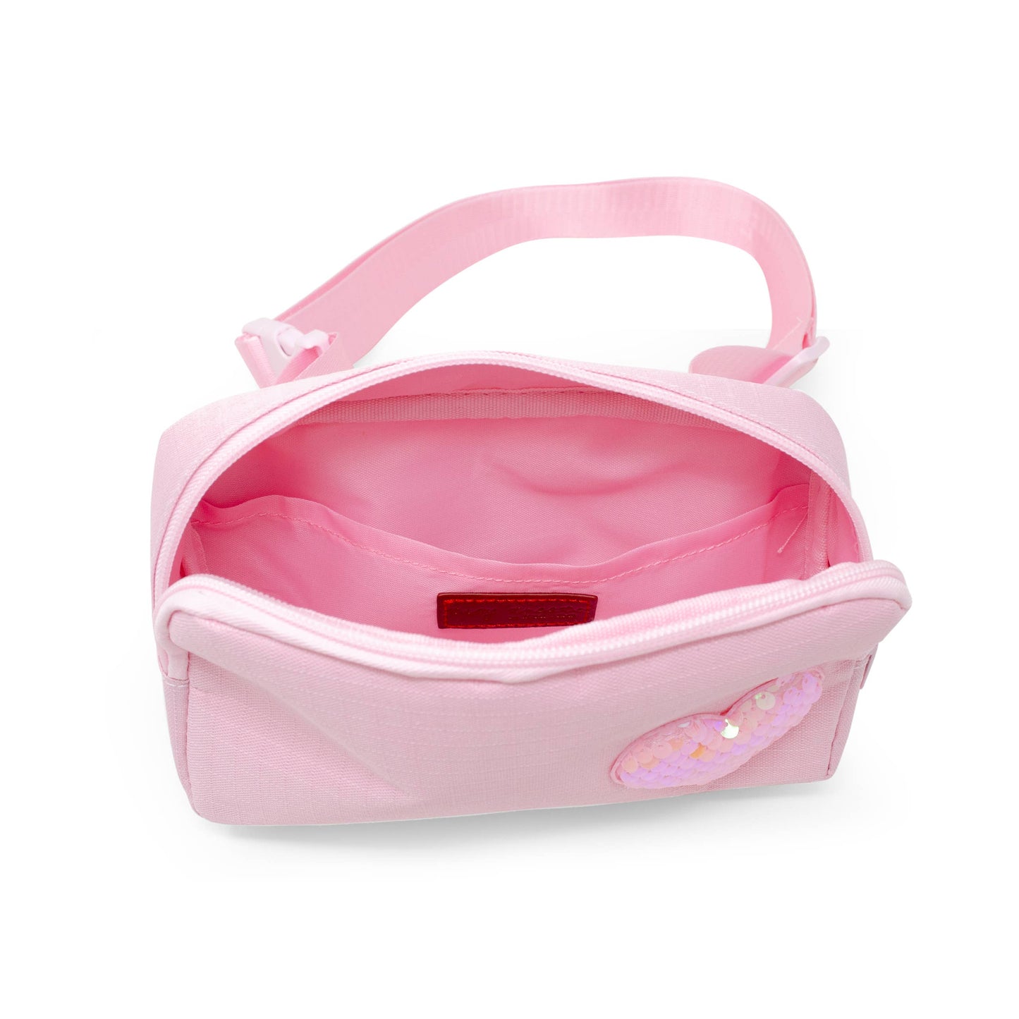 Sequin Heart Crossbody Sling Bag for Kids