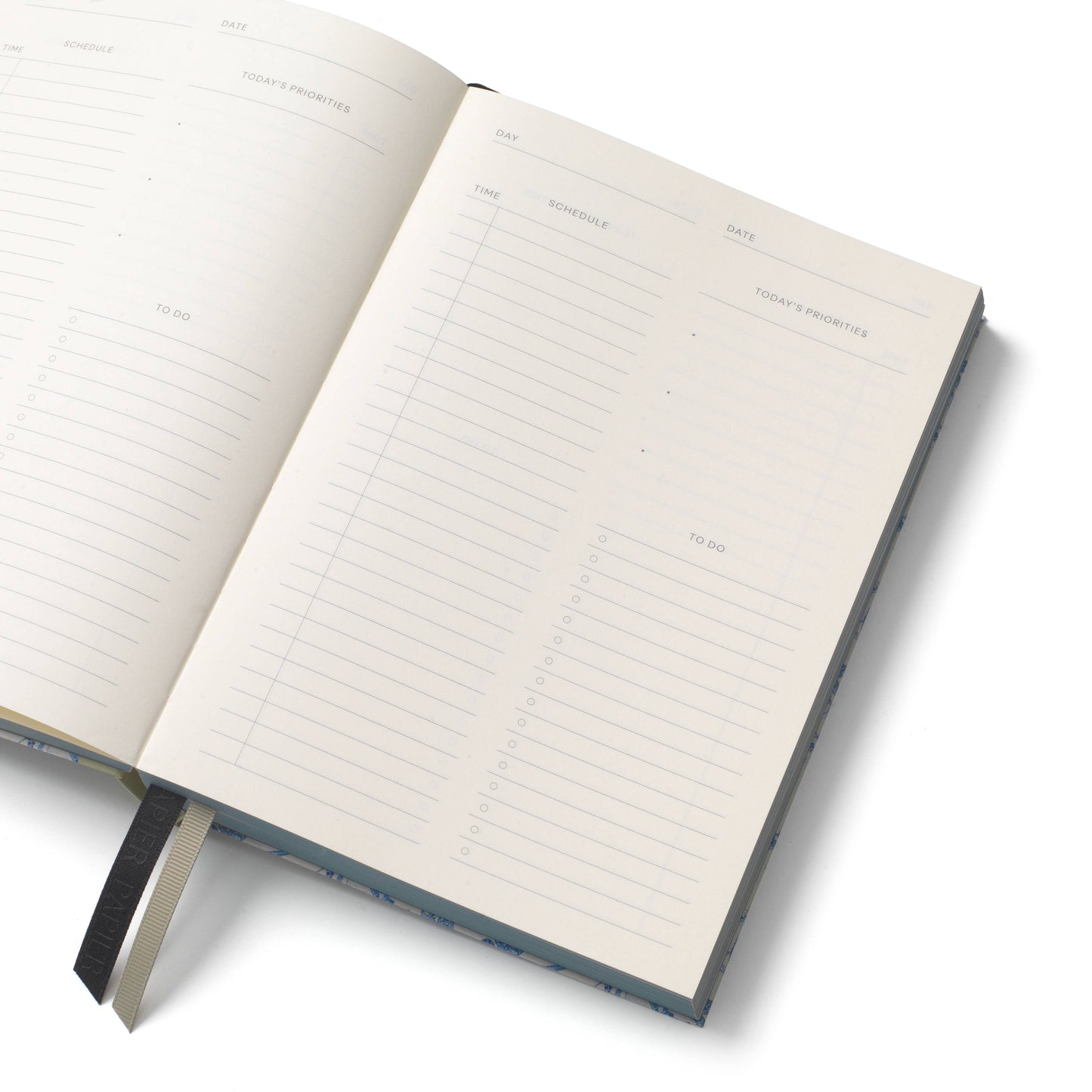 Page a Day Planner, Undated, A5 Hardcover - Scripted Floral