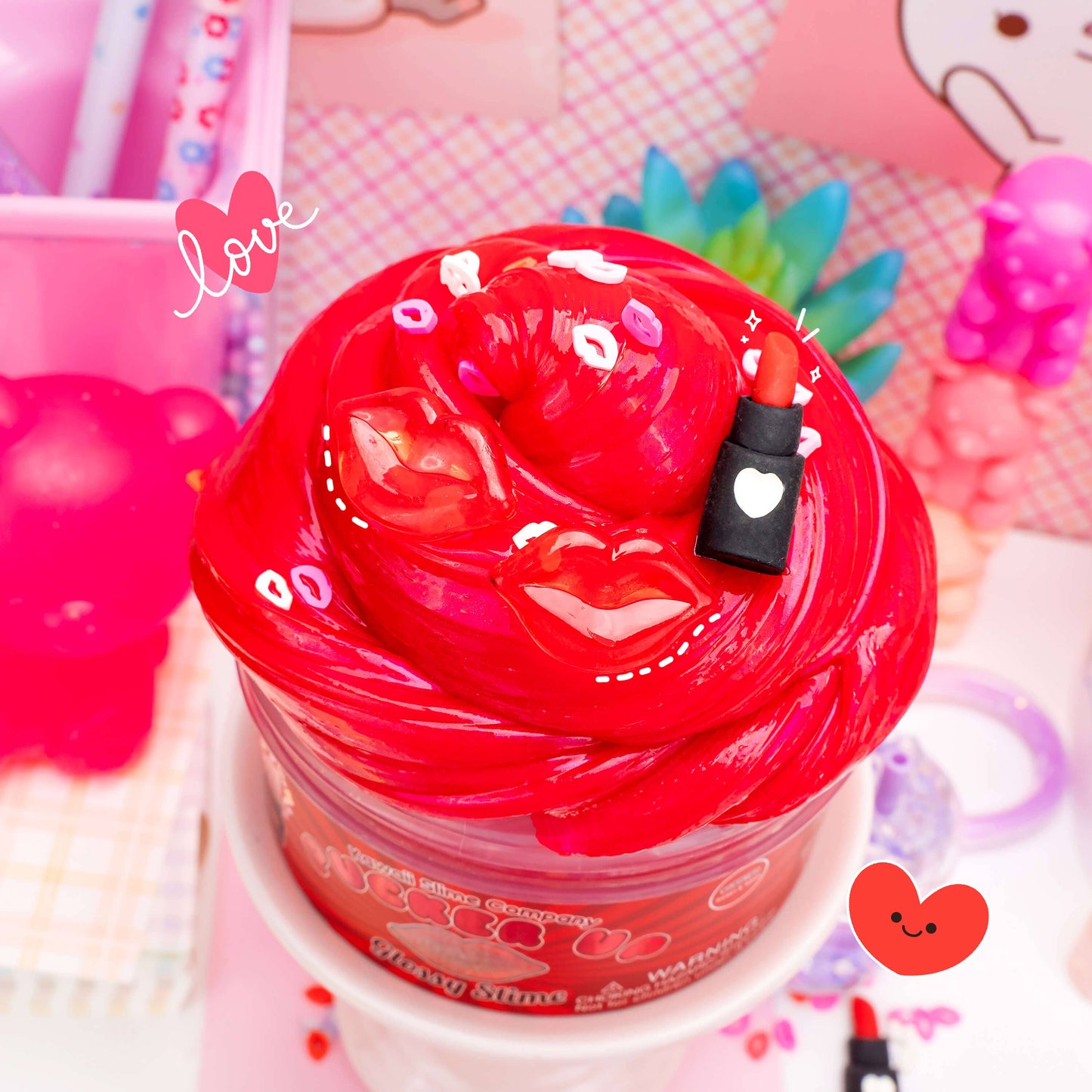 Pucker Up Glossy Slime (4pcs/case)