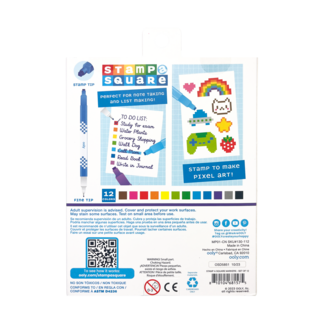 Stamp-A-Square: Double-Ended Markers