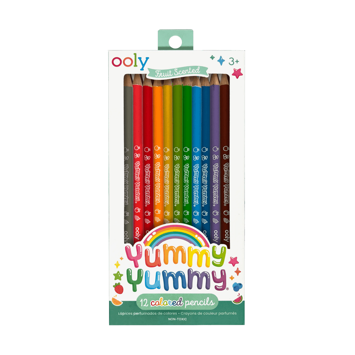 Yummy Yummy: Scented Colored Pencils (Set of 12)