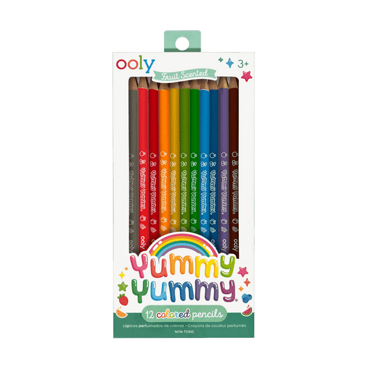 Yummy Yummy: Scented Colored Pencils (Set of 12)