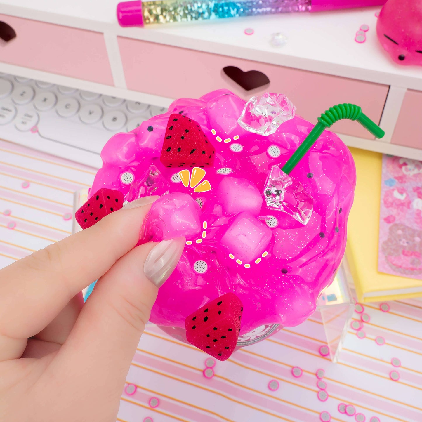 Mango Dragonfruit Lemonade Refresher Slime (4pcs/case)