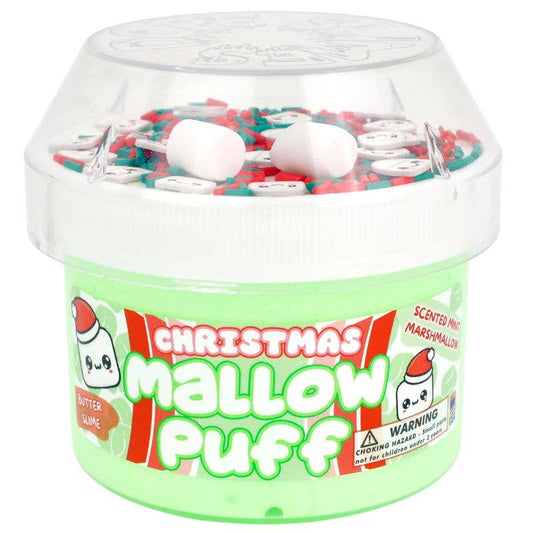 Christmas Mallow Puff - Christmas Slime