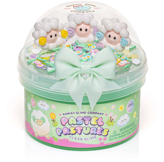 Pastel Pastures Clear Slime (4pcs/case)