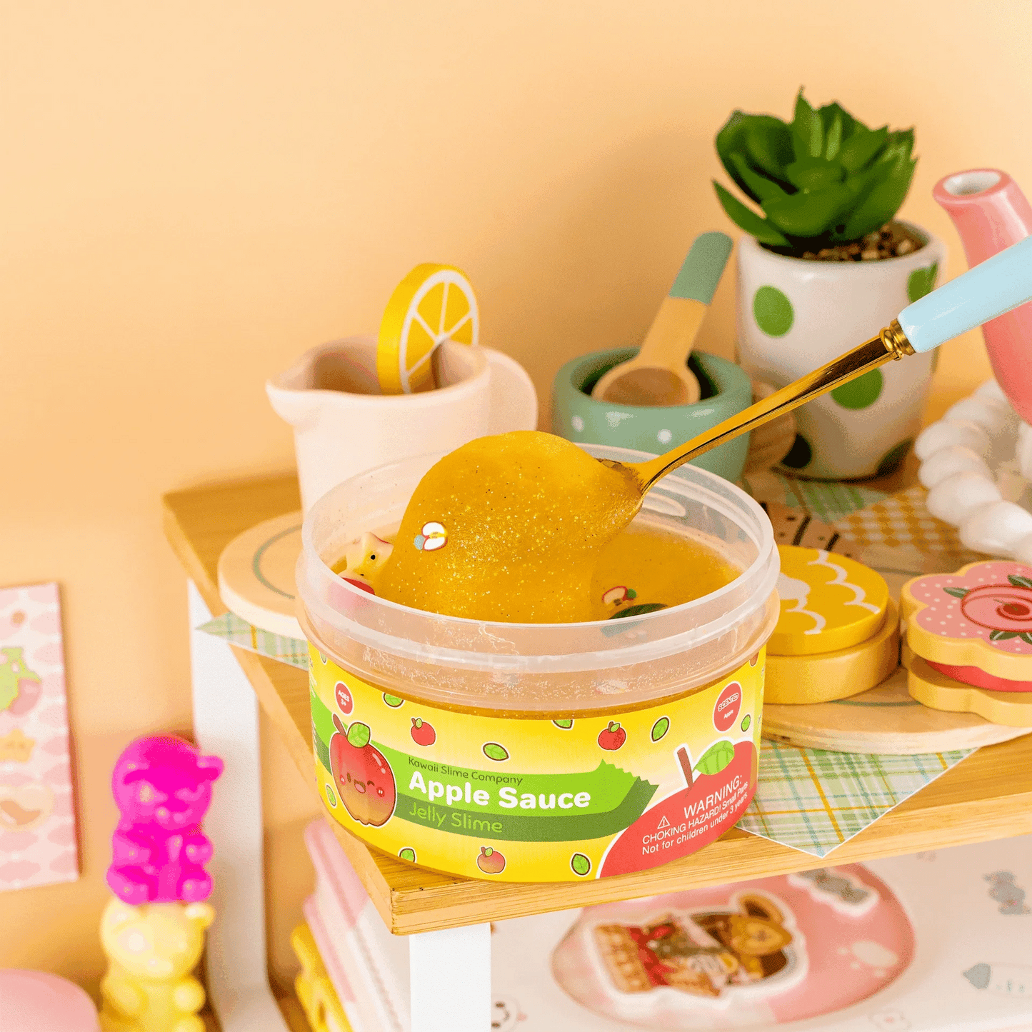 Apple Sauce Jelly Signature Dome™ Slime (4pcs/case)