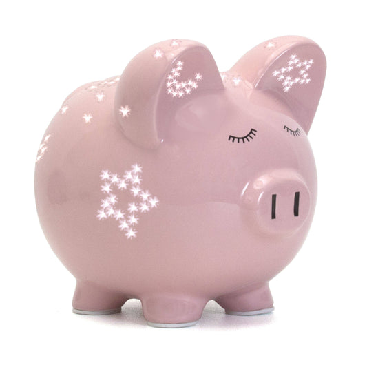 Pink Night Light Pig