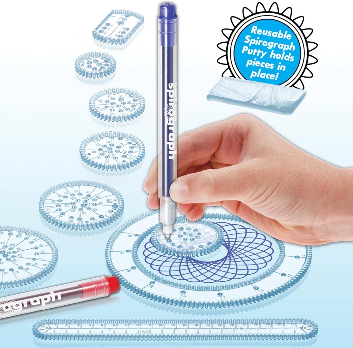 Spirograph Design Set Collectors Tin – Arts and Crafts