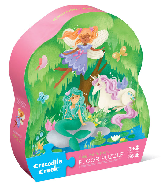 36-Piece Shaped Box Puzzle - Magical Friends