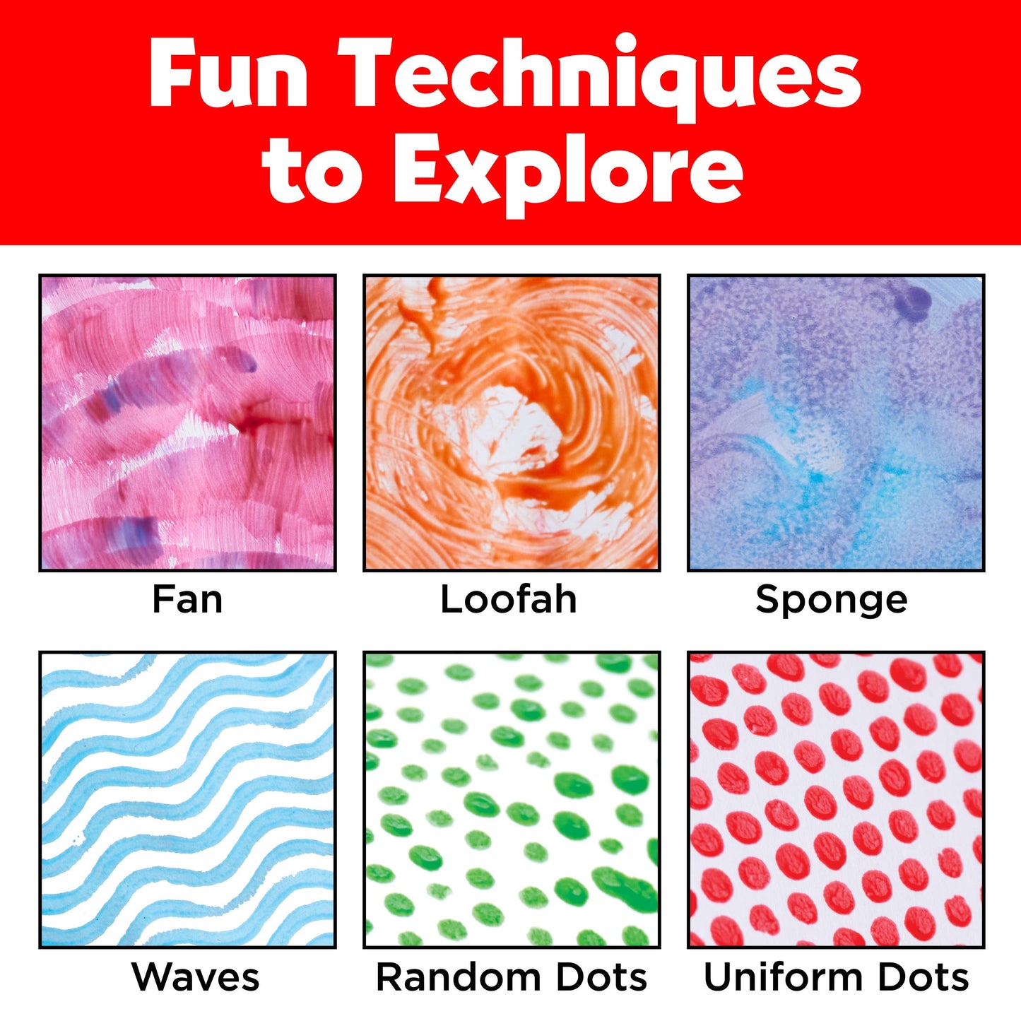 Young Artist Texture Painting Art Set for Kids