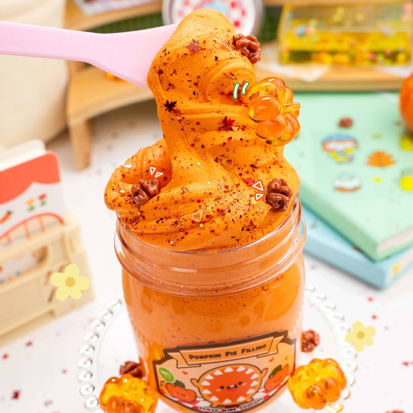 Pumpkin Pie Filling Butter Slime (5pcs/case)
