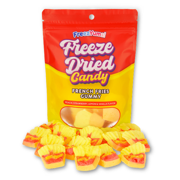Freezyums Freeze Dried French Fries Gummies