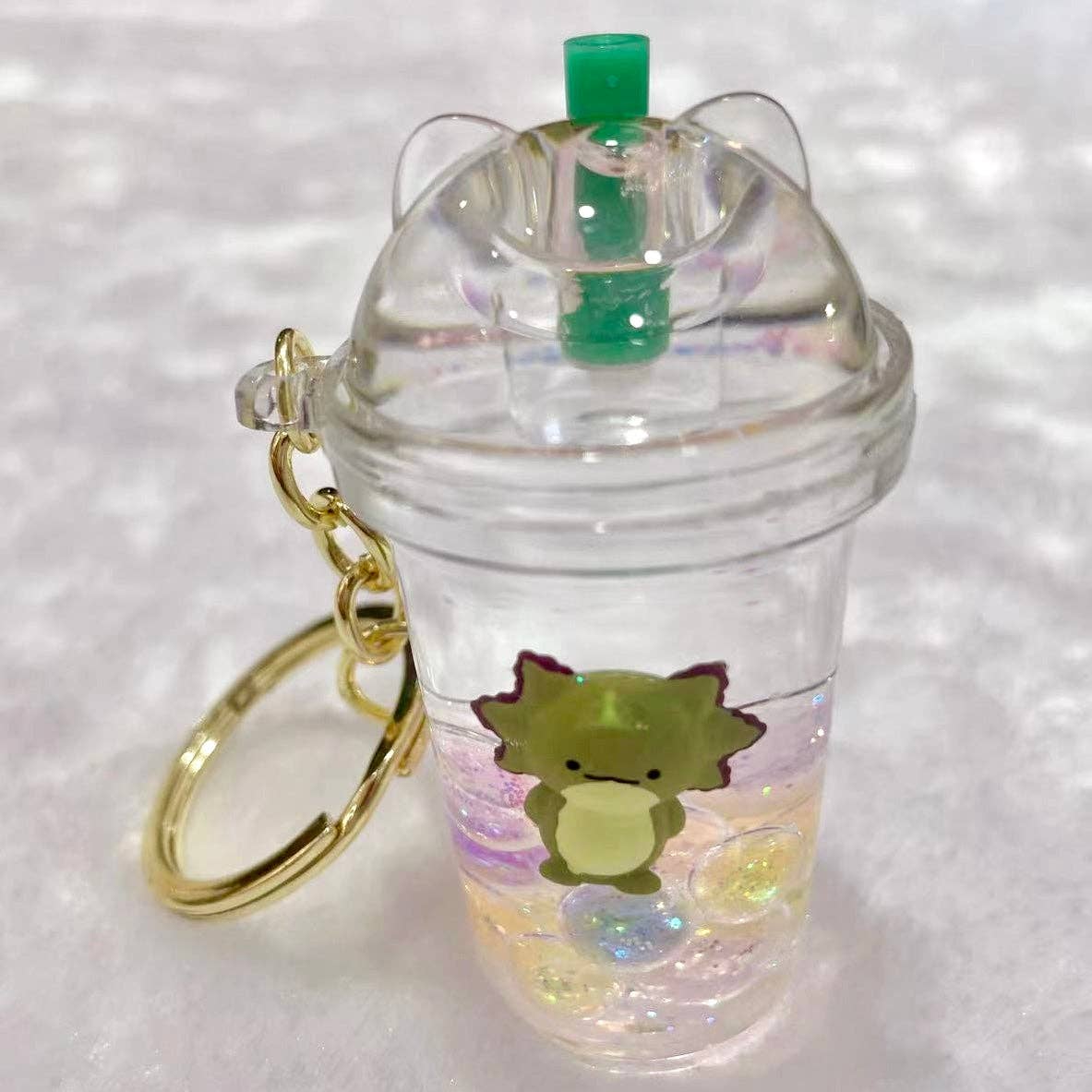 12184 AXOLOTL FLOATY KEY CHARM-12