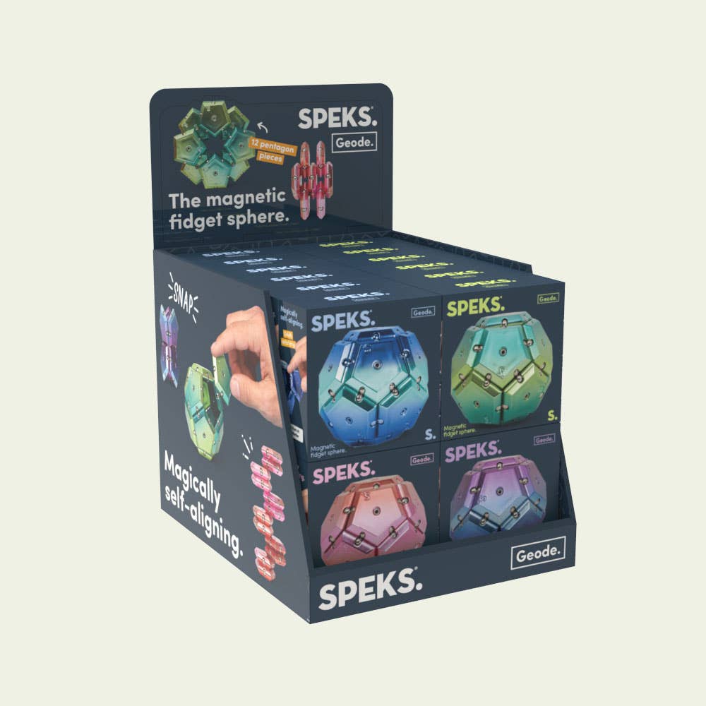 Geode Chrome Sphere Magnetic Sensory Toys