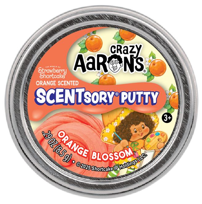 Mini Orange Blossom - 2" Scentsory Thinking Putty Tin