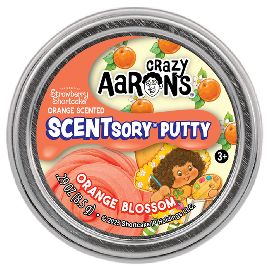 Mini Orange Blossom - 2" Scentsory Thinking Putty Tin