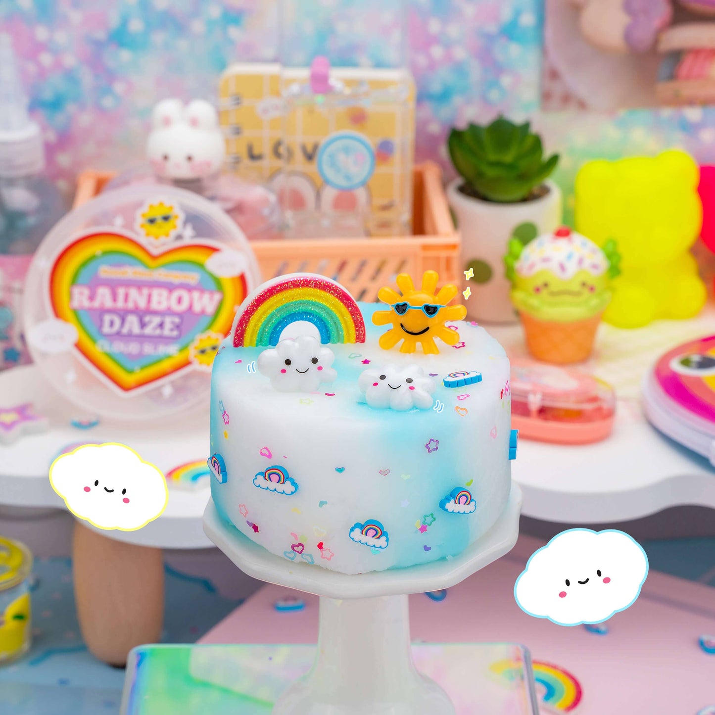Rainbow Daze Cloud Slime (4pcs/case)