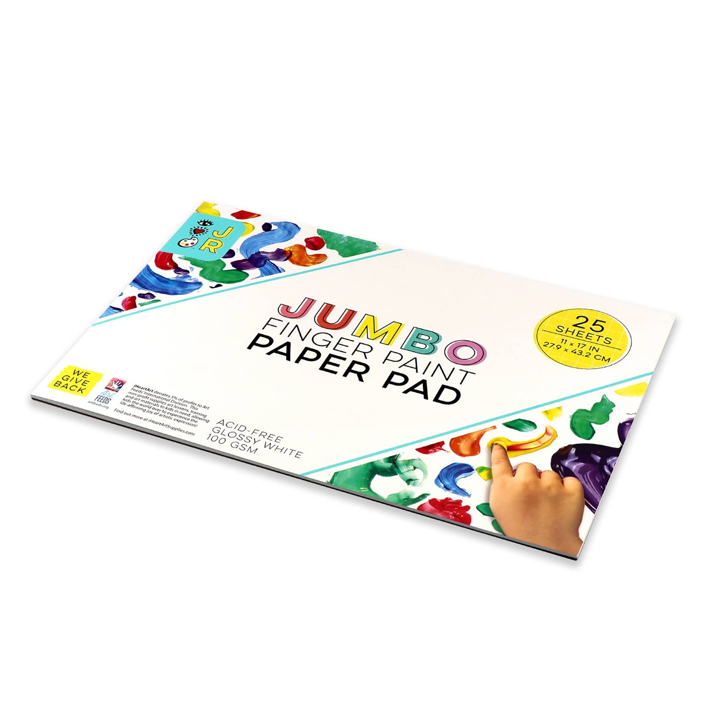 IHeartArt Jr Jumbo Fingerpaint Pad