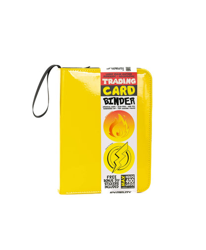 Trading Card Binder - Patent Yellow