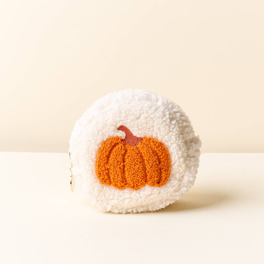 Pumpkin Teddy Pouch